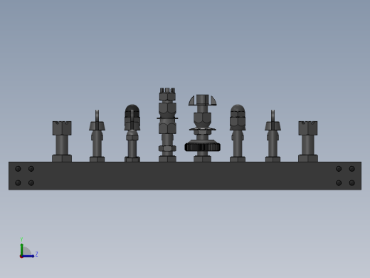 螺母象棋左视缩略图