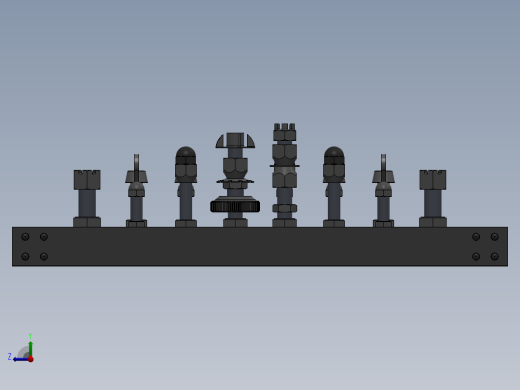 螺母象棋右视缩略图