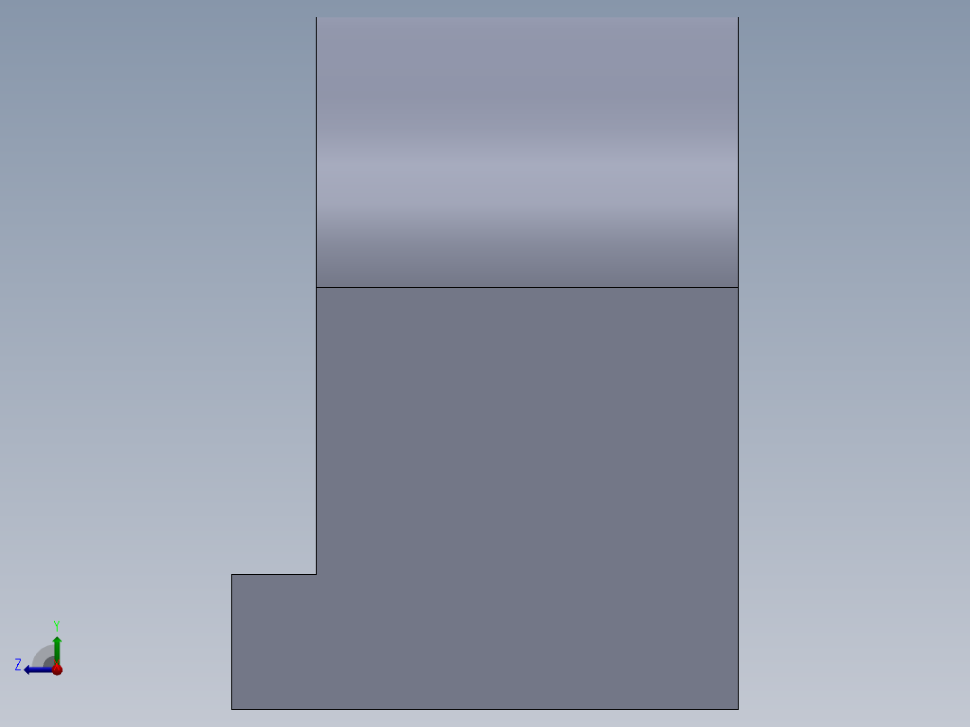 机械零件图6右视图