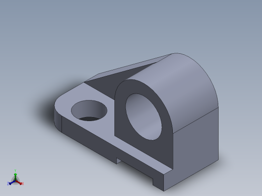 机械零件图6正等轴测缩略图