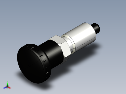 分割定位柱(無卡鎖A)2211-3D多系列多零件图纸模型正等轴测缩略图
