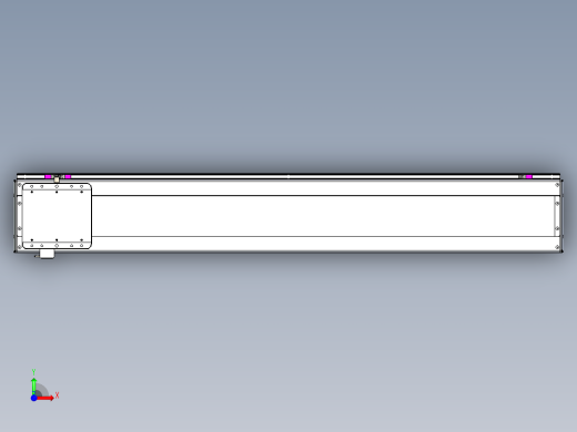 威洛博LC系列3d模型模组LC22H2Y-S1400前视缩略图