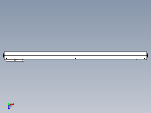 威洛博LC系列3d模型模组LC22H2Y-S1400俯视缩略图