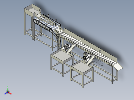水果分拣分级机构设计含三维二维+说明