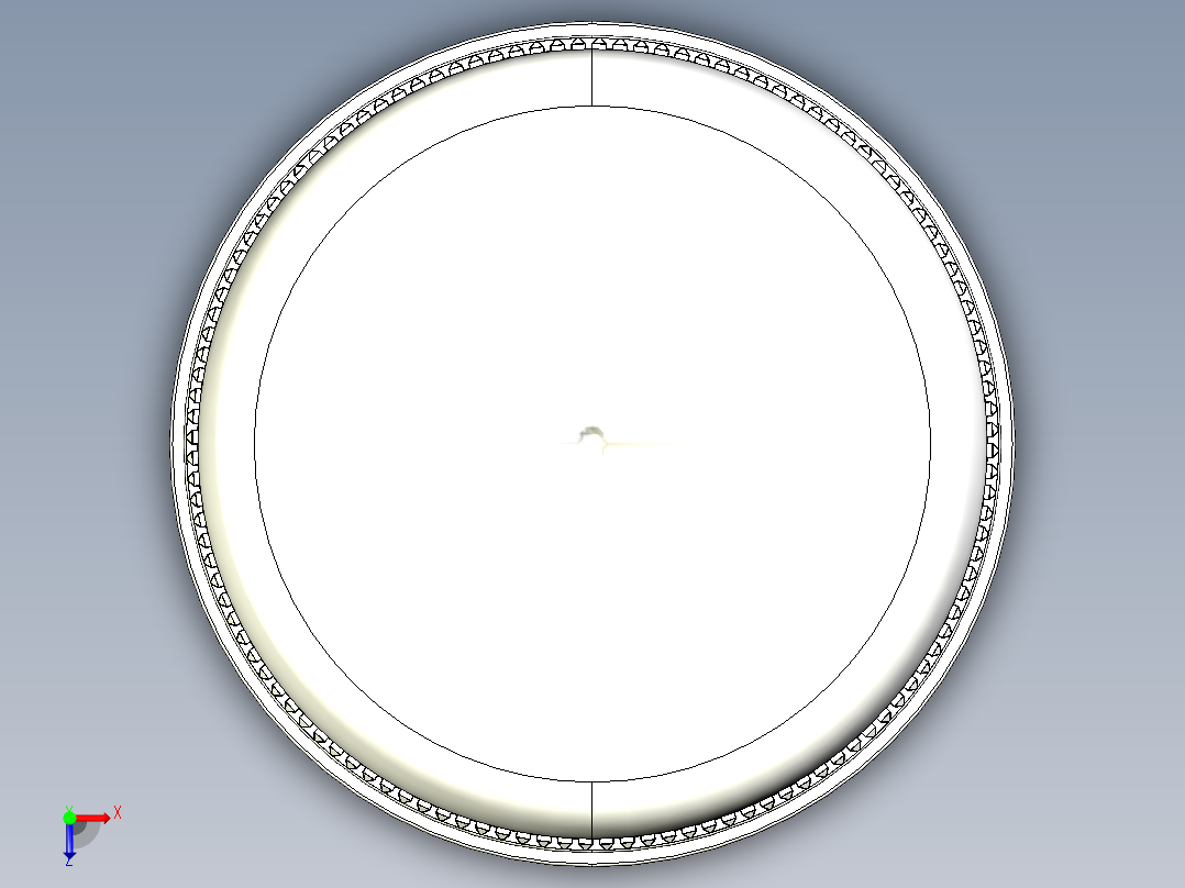 瓶盖、盖子(25)俯视图