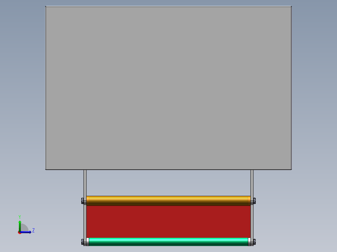 手动伸缩梯sw18可编辑左视图