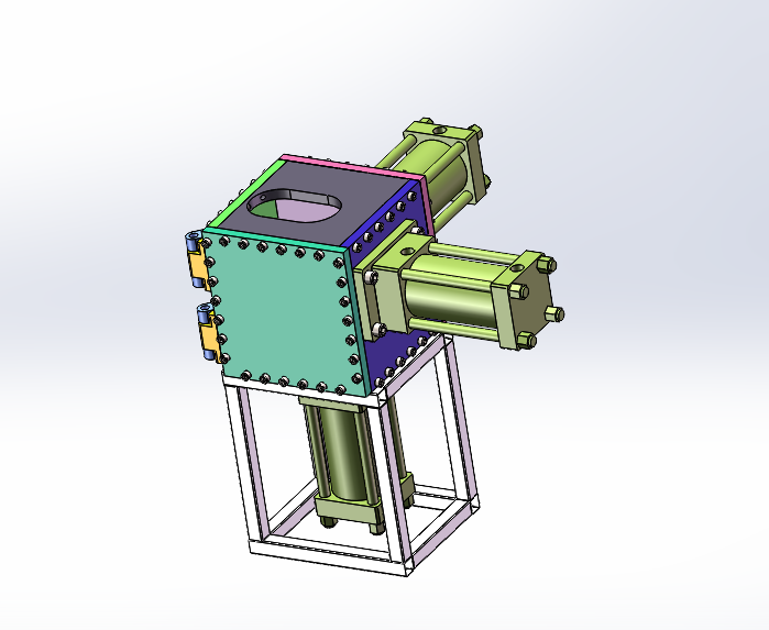高地三维应力液压伺服装置设计