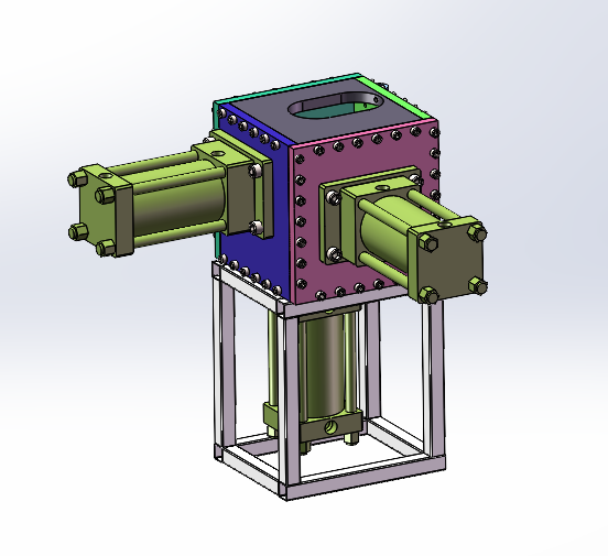 高地三维应力液压伺服装置设计