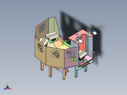 DM-7160 多工位精密零件数控钻铣中心