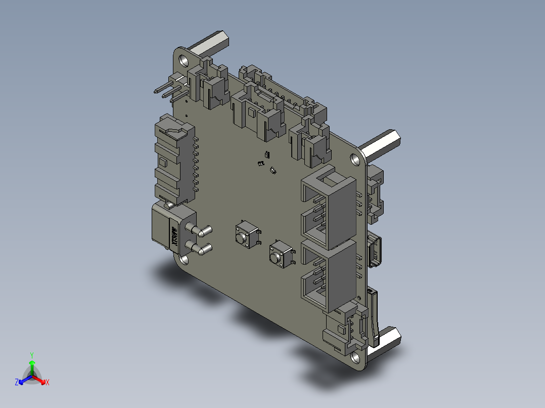 HEX_CORE_F4_sp正等轴测图