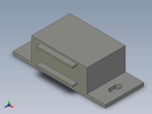 AAC-MGCE1磁力扣(仓库)正等轴测缩略图