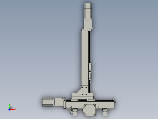 单轴绕线机S01A-C01-0000包胶带组移动组合前视缩略图