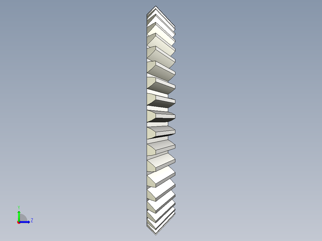 A0004024-39 齿形锥齿轮左视图