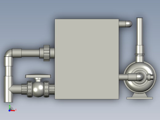 水箱装配前视缩略图