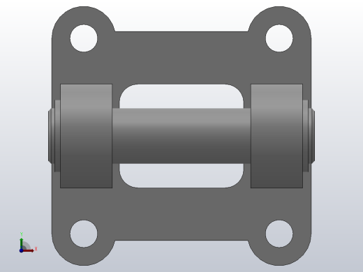 CB双耳固定座[CB63双耳固定座]前视缩略图