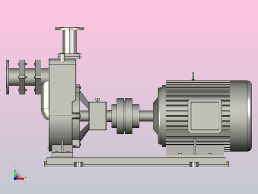 ZW系列自吸式无堵塞排污泵[ZW80-40-25]前视缩略图
