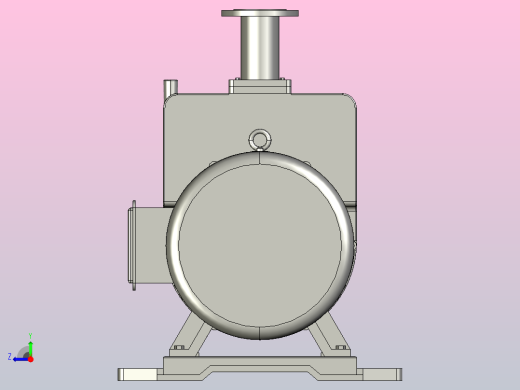 ZW系列自吸式无堵塞排污泵[ZW80-40-25]右视缩略图