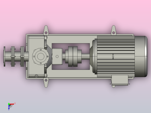 ZW系列自吸式无堵塞排污泵[ZW80-40-25]俯视缩略图