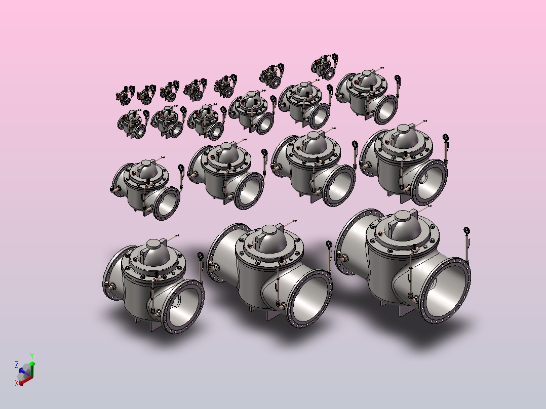 水泵控制阀 20款主视图