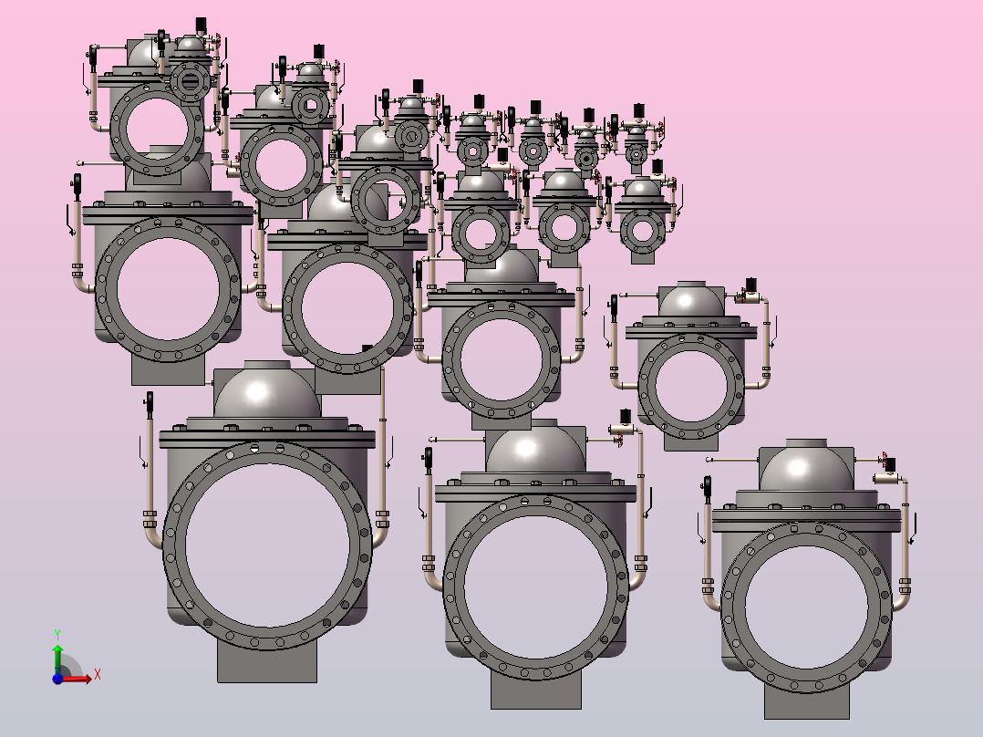 水泵控制阀 20款前视图