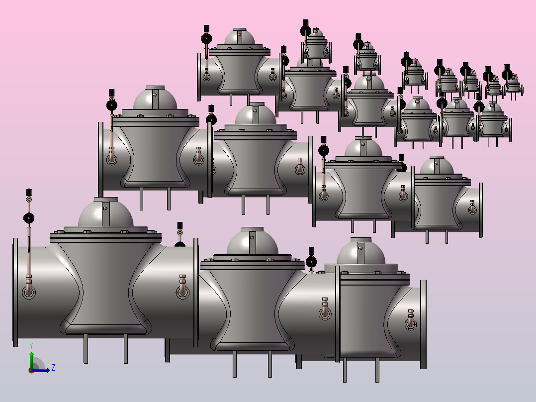 水泵控制阀 20款左视图