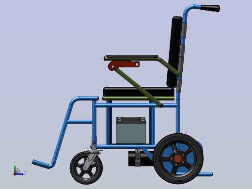 轮椅左视缩略图