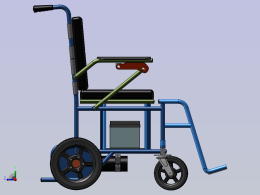 轮椅右视缩略图