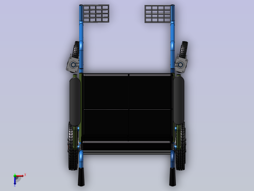 轮椅俯视缩略图