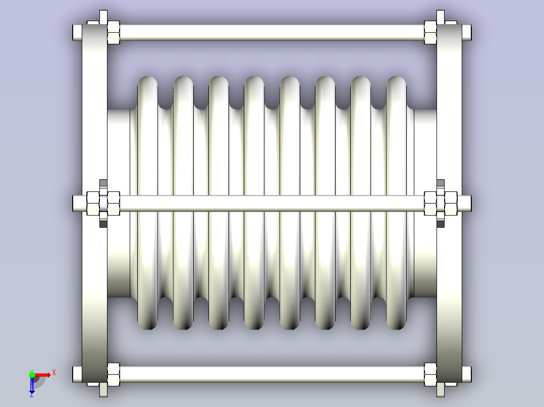 GB╱T 12522-2009[A型膨胀节IA80N1-8]俯视图