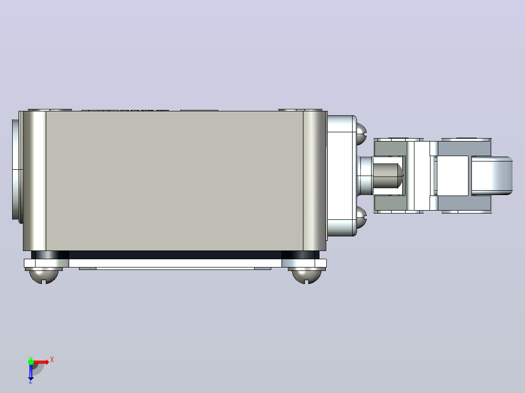 YBLX-P1_120_1F行程开关三维模型202106俯视图