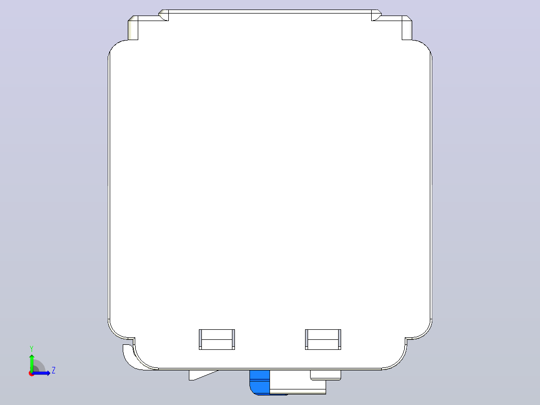 AX-3M辅助触头三维模型202204左视图
