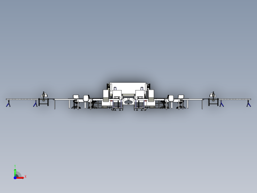 医疗瓶自动化包装线前视缩略图