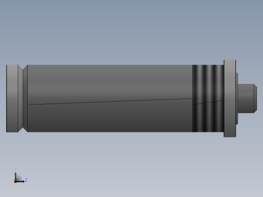 焊接式单作用液压缸 50.8x30x165 mm左视缩略图
