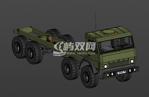 KAMAZ 63501卡车结构缩略图