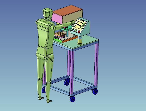 移印机（印刷设备）3D模型