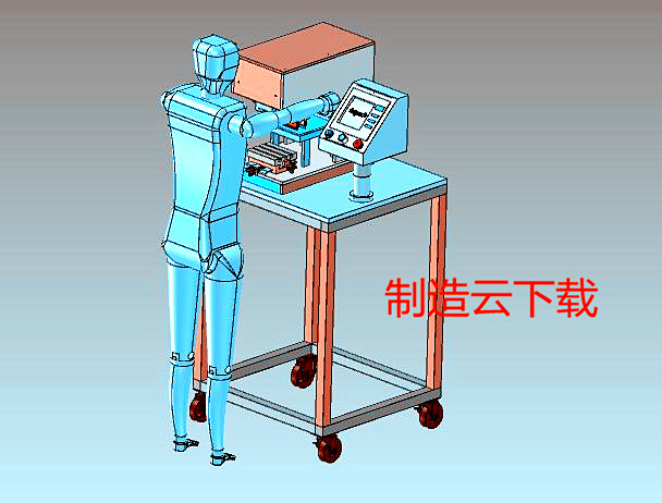 移印机（印刷设备）3D模型