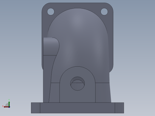 关于放样、基准面、拉伸和拉伸切除的综合练习后视缩略图