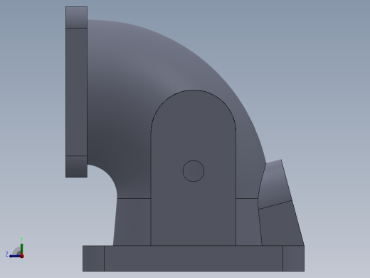 关于放样、基准面、拉伸和拉伸切除的综合练习右视缩略图