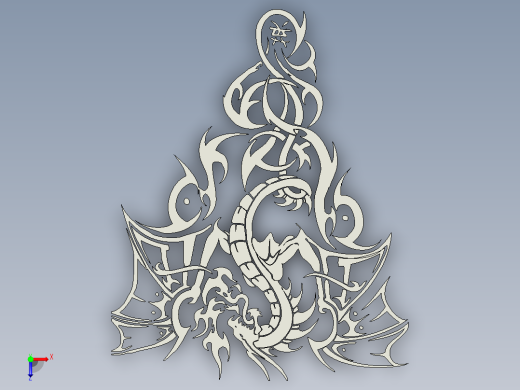 部落龙图腾俯视缩略图