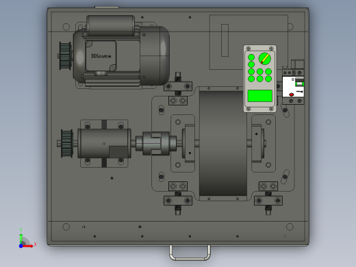 振动测试平台前视缩略图