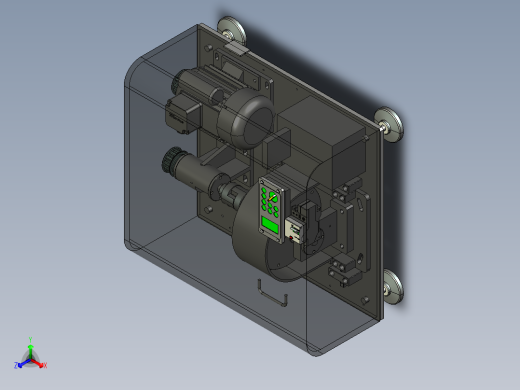 振动测试平台正等轴测缩略图