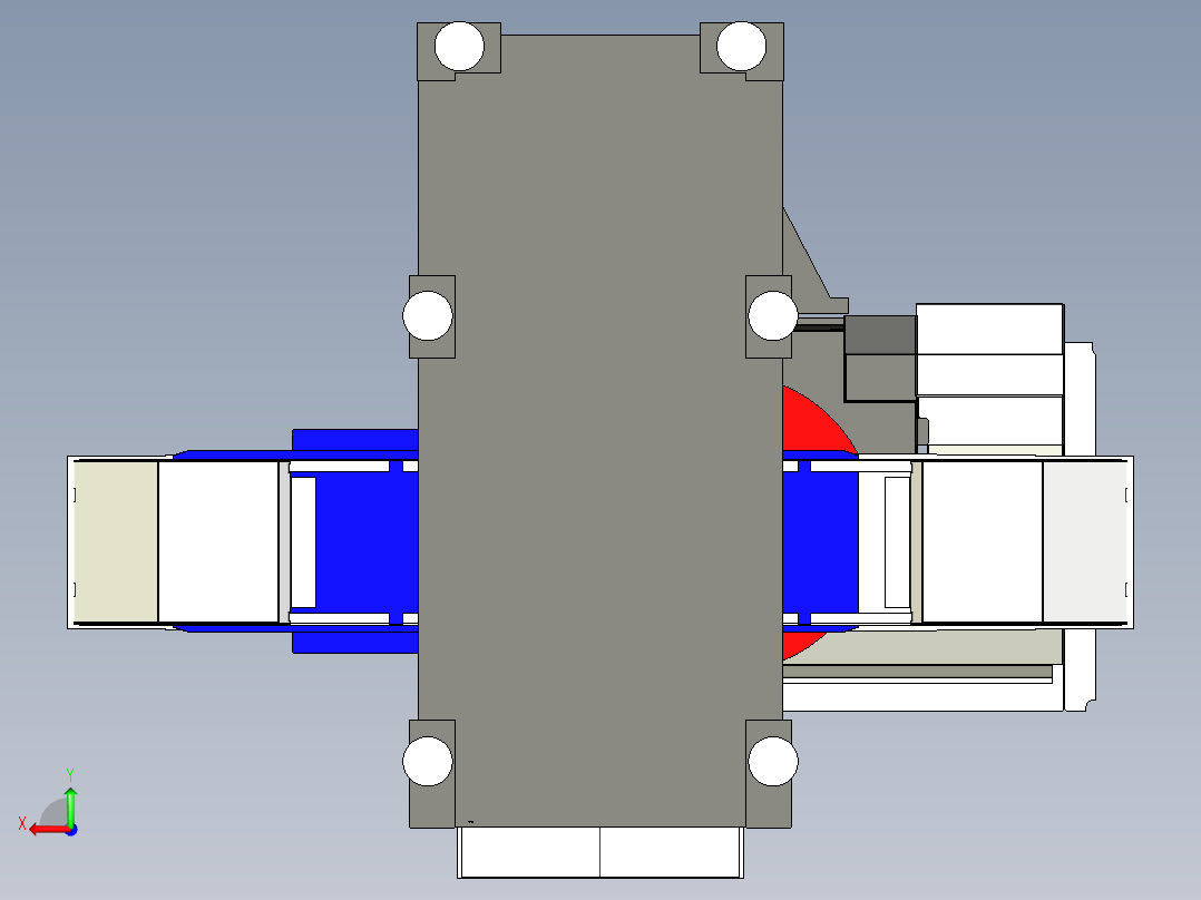 C6_哈斯VF2型号数控机床后视图