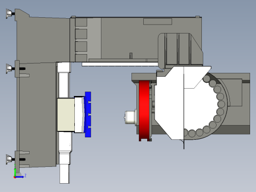 C6_哈斯VF2型号数控机床左视缩略图