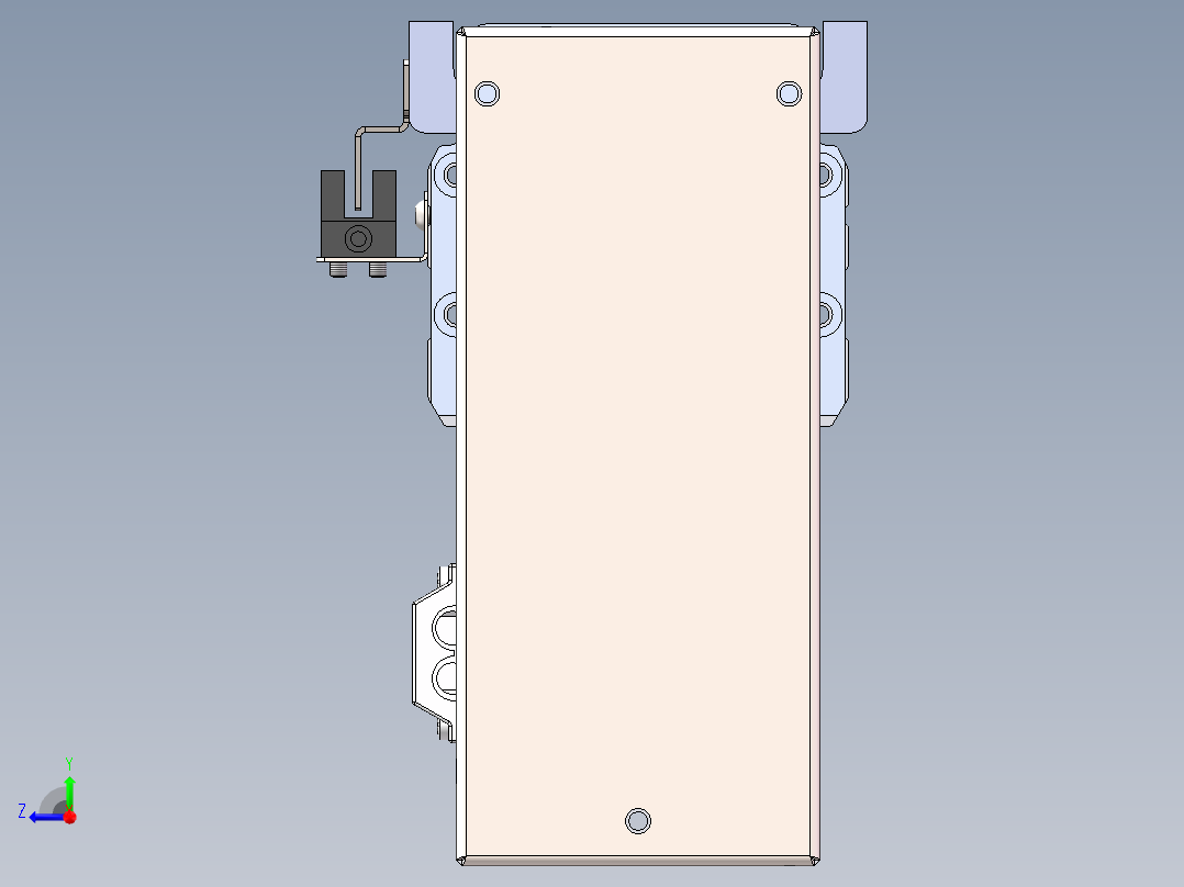 MTH丝杆半封闭模组MT75BS-BM-57右视图