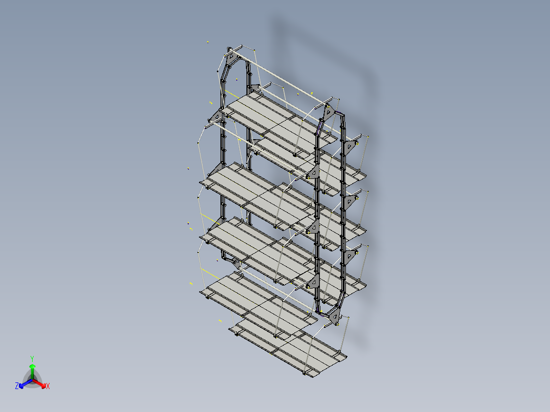 垂直环形停车场--stp