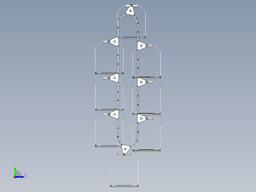 垂直环形停车场--stp左视缩略图