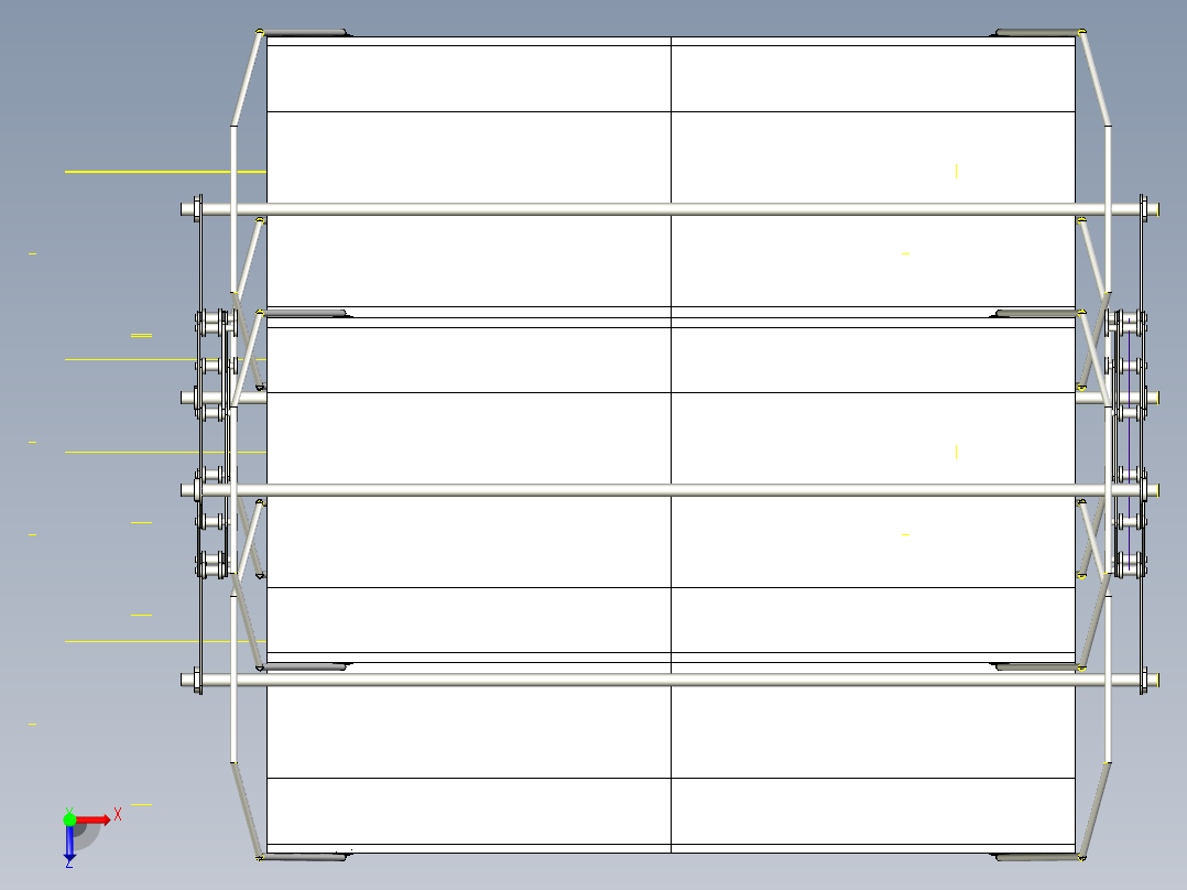 垂直环形停车场--stp俯视图