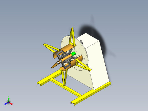 MT放料机正等轴测缩略图