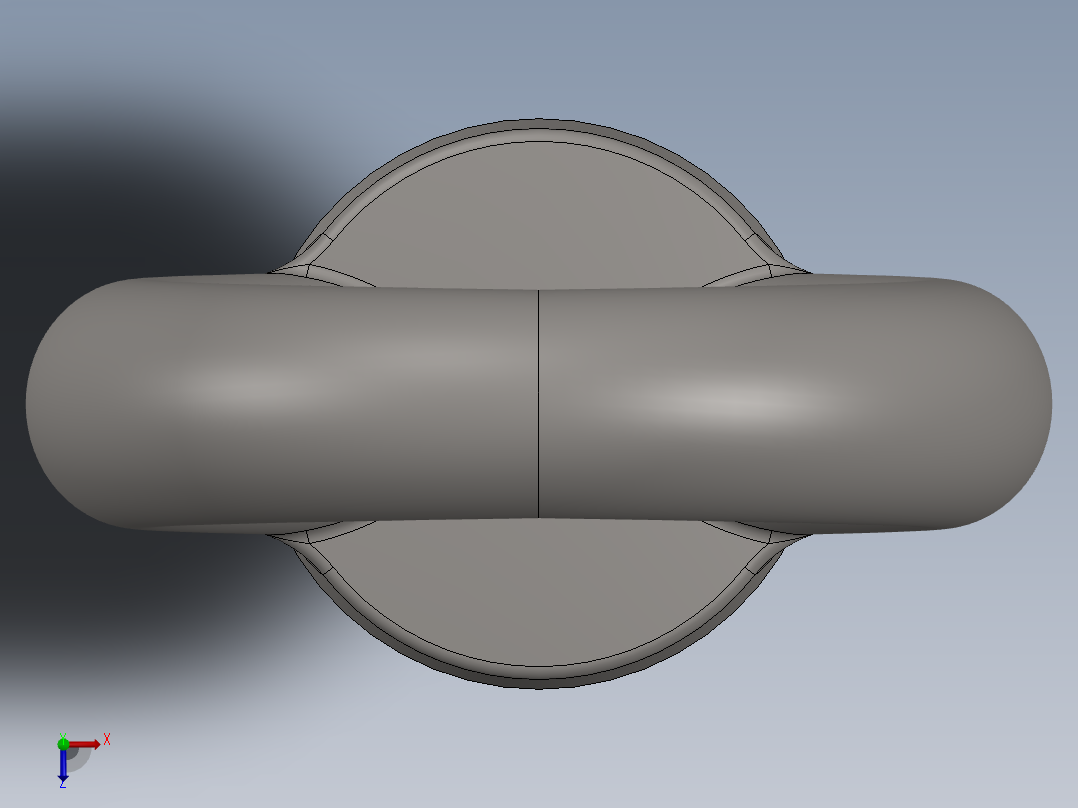 M20吊环螺栓俯视图