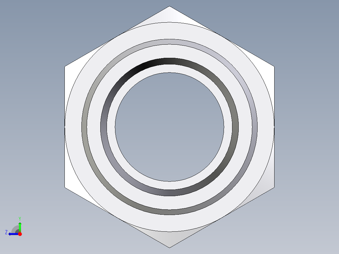 卡套式工业通用硬管接头EO_Male_Stud_connector_GEO30SMOMDCF右视图